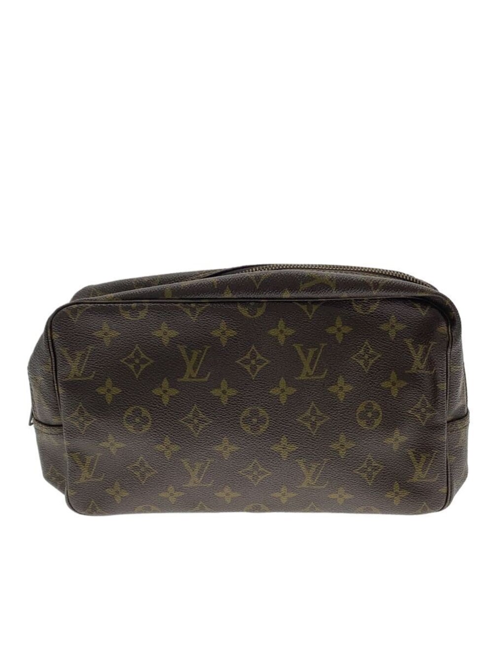 LOUIS VUITTON Trousse Toilette Canvas Brown All over